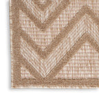 Nourison Versatile Indoor/Outdoor Natural Beige 8' X 10' Area Rug, Easy Cleaning, Non Shedding, Bed Room, Living Room, Dining Room, Deck, Backyard, Patio, High Traffic Area (8X10)