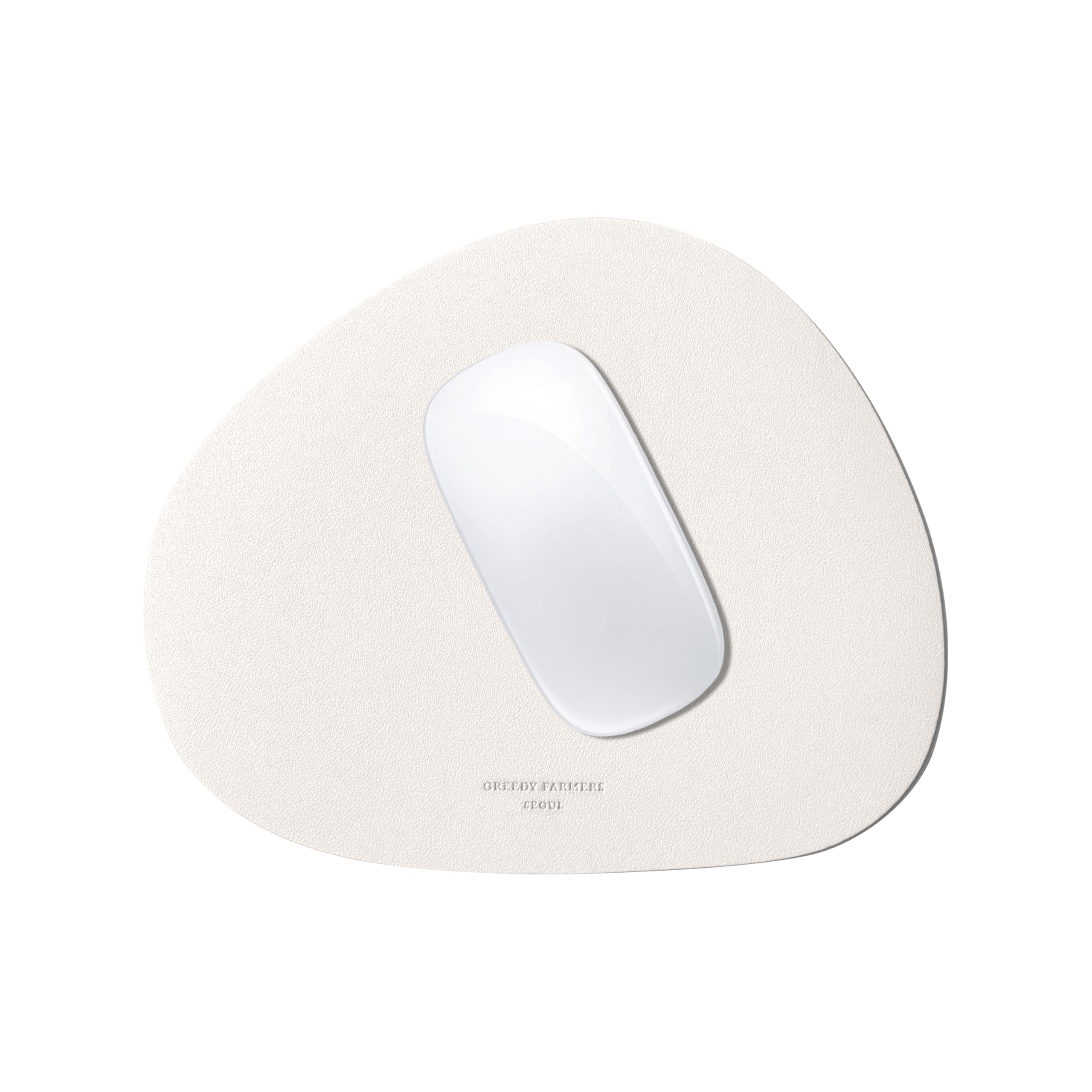 Greedy Farmers Mouse Pad, Non-Slip Washable Waterproof Computer Mouse Pad (Vanilla Cream)