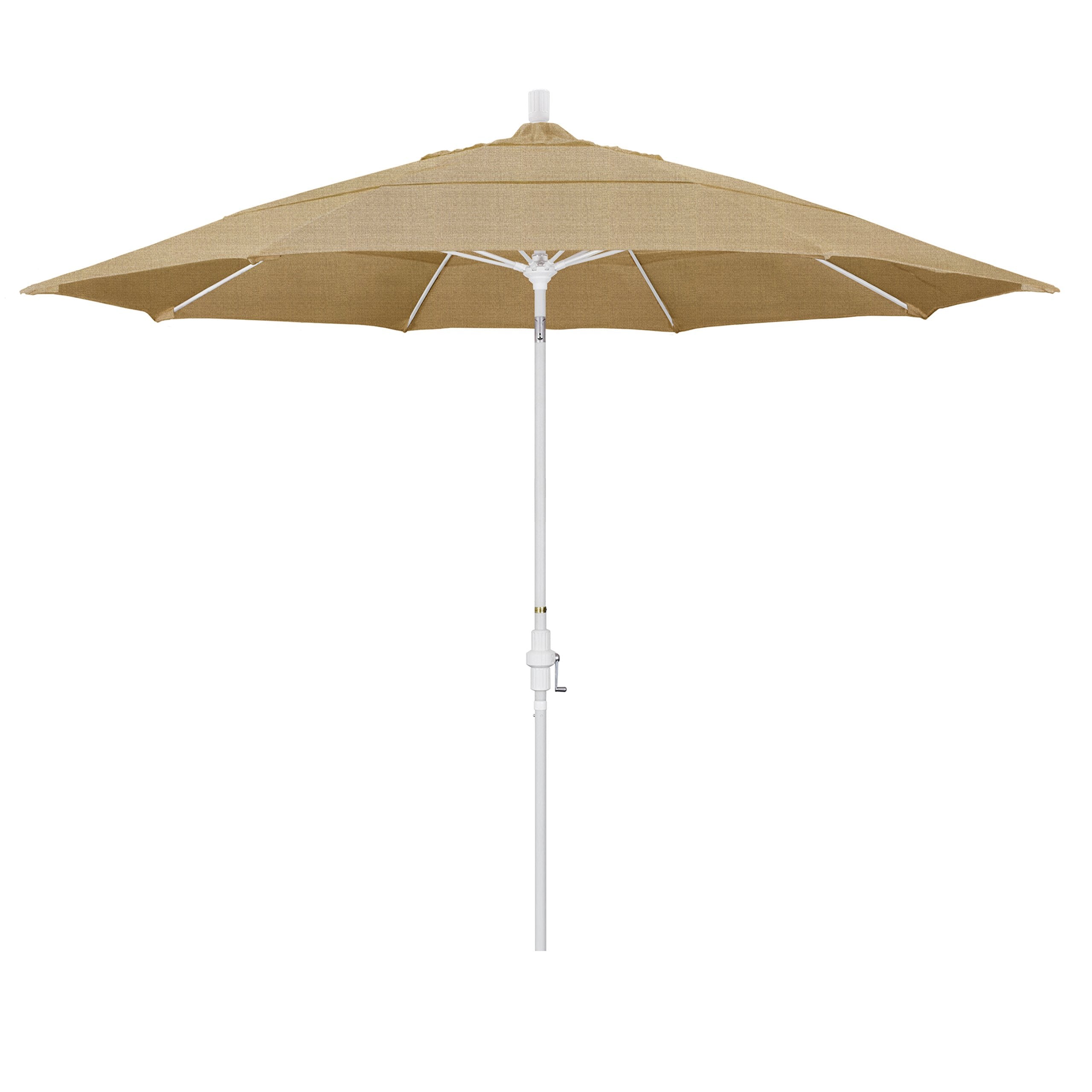 California Umbrella 11' Round Fiberglass Rib Market Umbrella