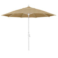 California Umbrella 11' Round Fiberglass Rib Market Umbrella