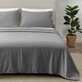 Flannel Sheet Set Queen Size - 100% Turkish Cotton, Double-Brushed, Winter Bed Sheets - Ultra-Soft, Cozy, 4-Piece Rustic Bedding