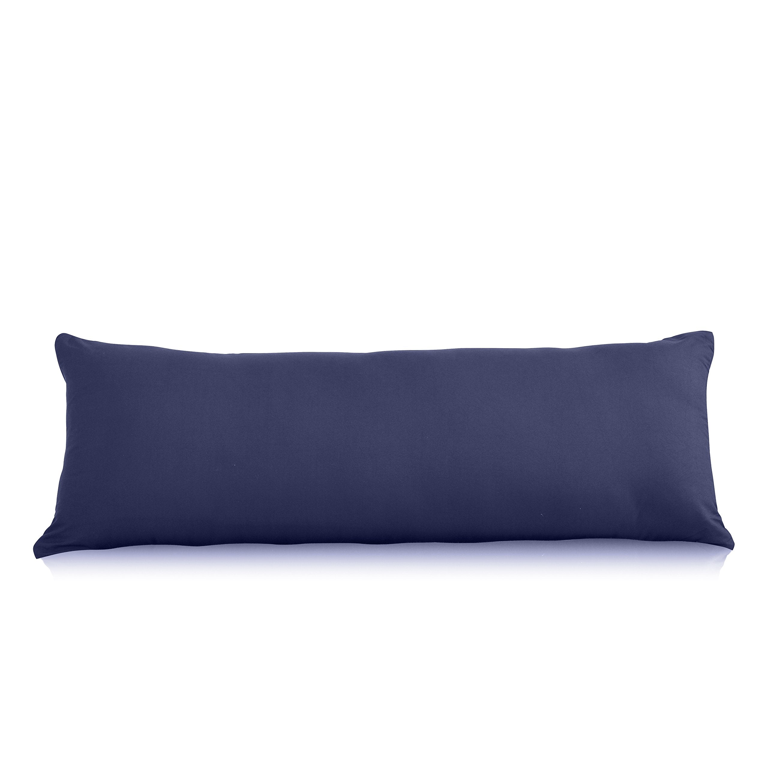 Evolive Ultra Soft Microfiber Body Pillow Cover/Pillowcases 21'X54' With Hidden Zipper Closure (21'X54' Body Pillow Cover, N