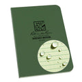 Rite In The Rain Weatherproof Soft Cover Pocket Notebook, 3 1/2' X 5', Green Cover, Universal Pattern (No. 954)