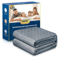 Premium 100% Waterproof Twin Mattress Protector, Breathable Cooling 3D Air Fabric Mattress Cover, Hypoallergenic Noiseless Bed C