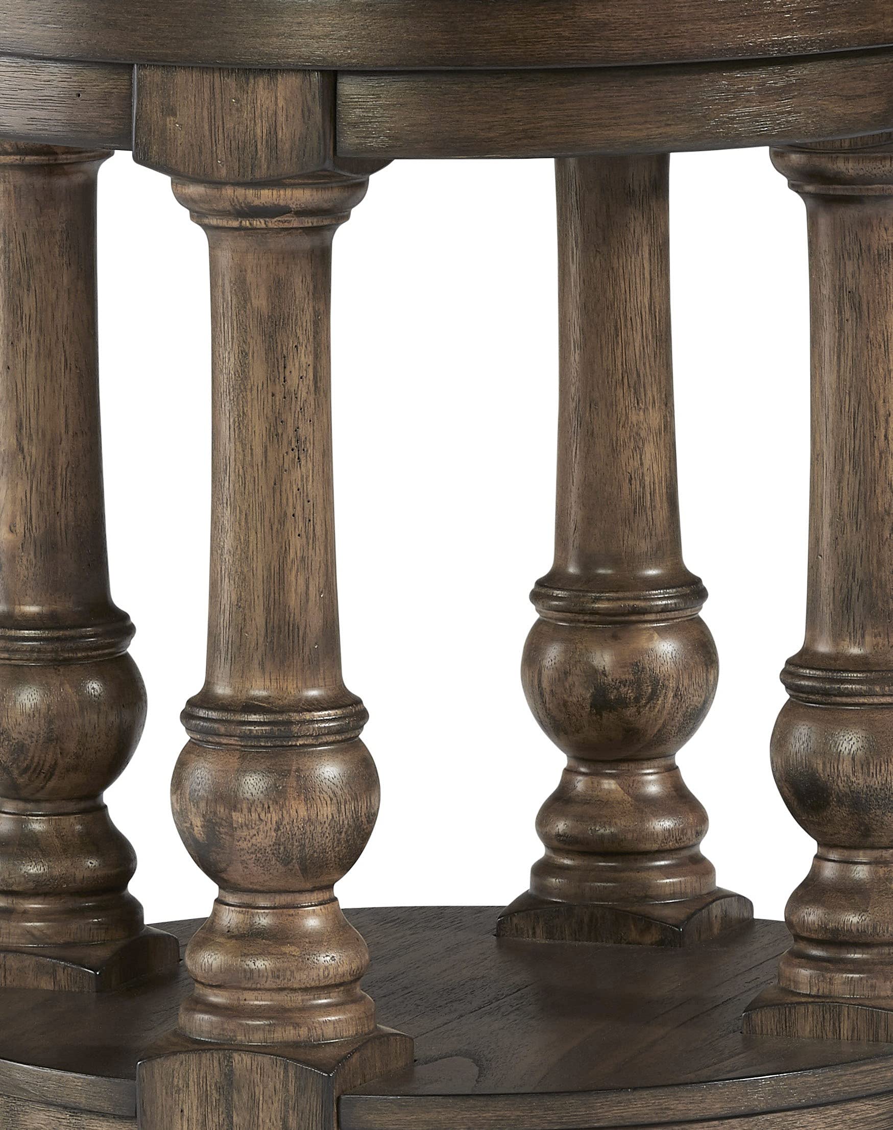 Progressive Furniture Wynton Round End Table, Cognac