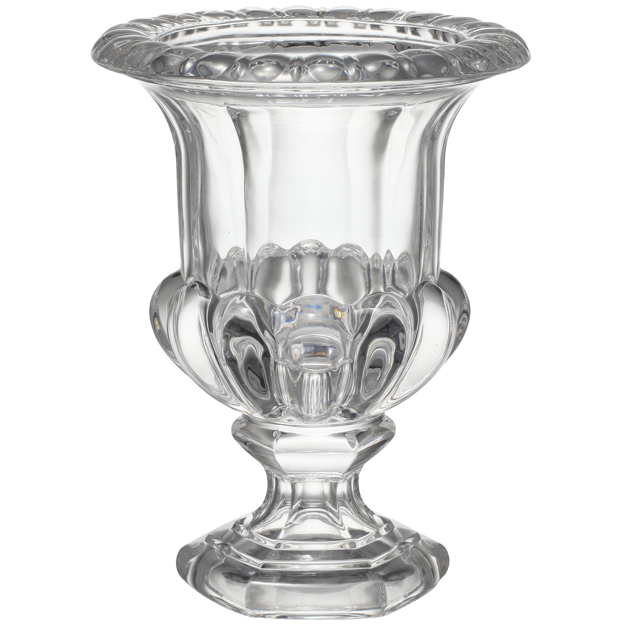 A&B Home, Large, 8 by 10-Inch Omari Crystal Urn Vase