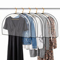 5 Pcs Shoulder Cover, 2 Garment Covers Dust Covers for Hanging Clothes Closet Cover Plastic Garment Bags for Hanging Clothes Sh