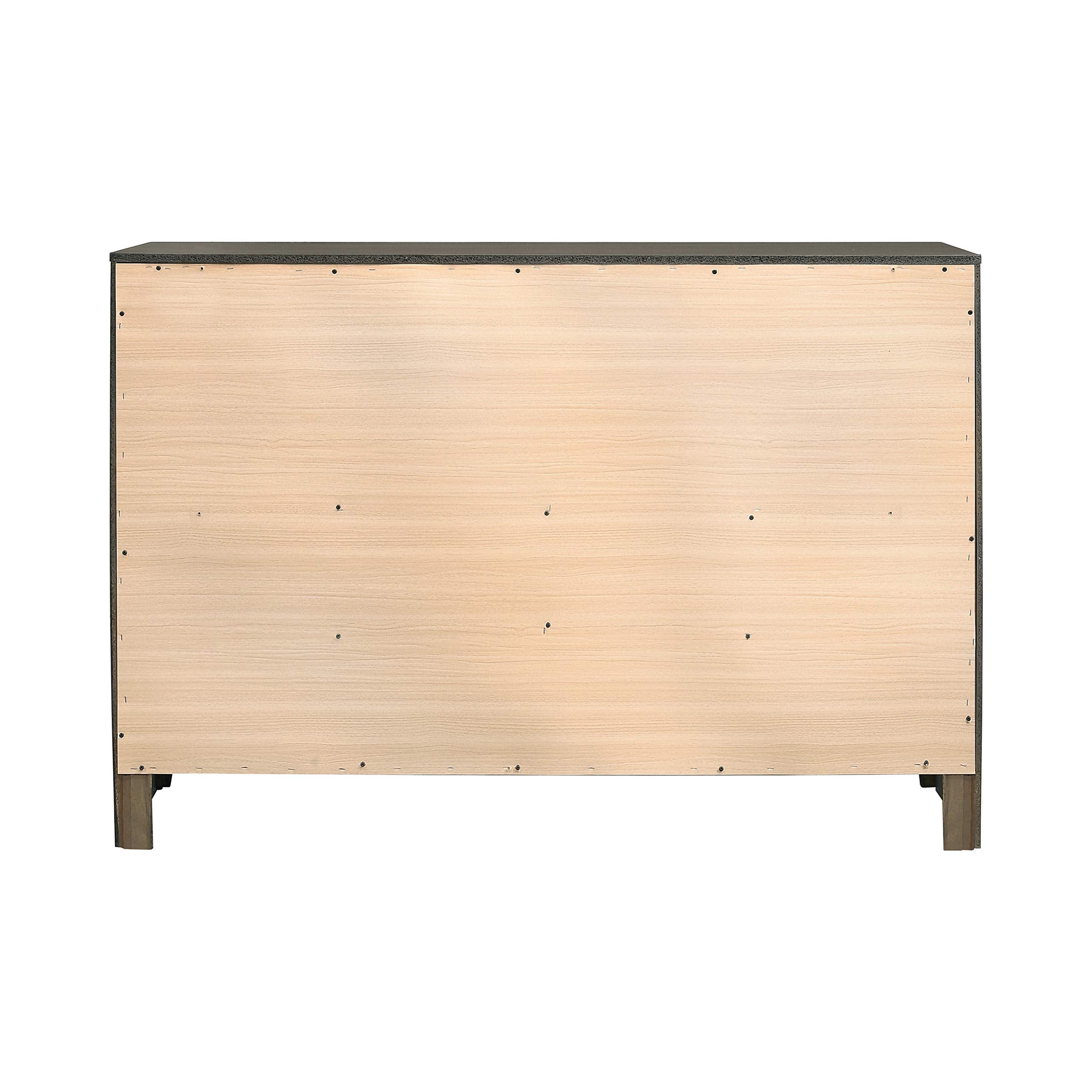 Coaster Furniture Serenity 9-Drawer Mod Grey Dresser 55&quot; D x 16.5&quot; W x 38.25&quot; H 215843