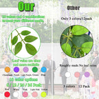 Artificial Wisteria Hanging Flowers Fake Wisteria Flower Garland Silk Vines Rattan Decor For Home Wedding Arch Wall Garden Green