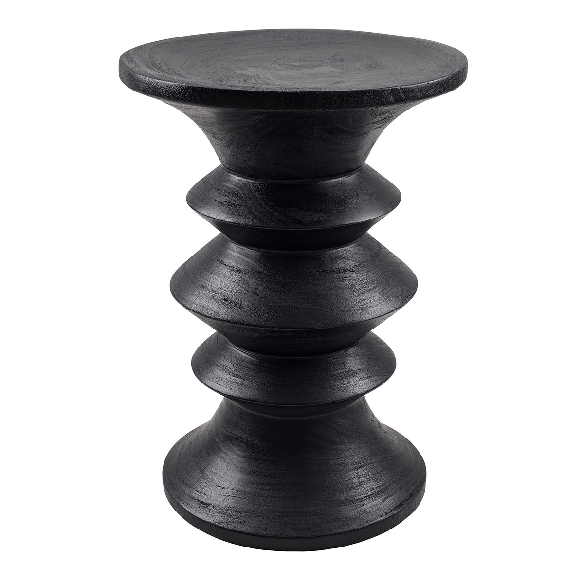 npd furniture and more Ziva Trembesi, Black Side/End Table