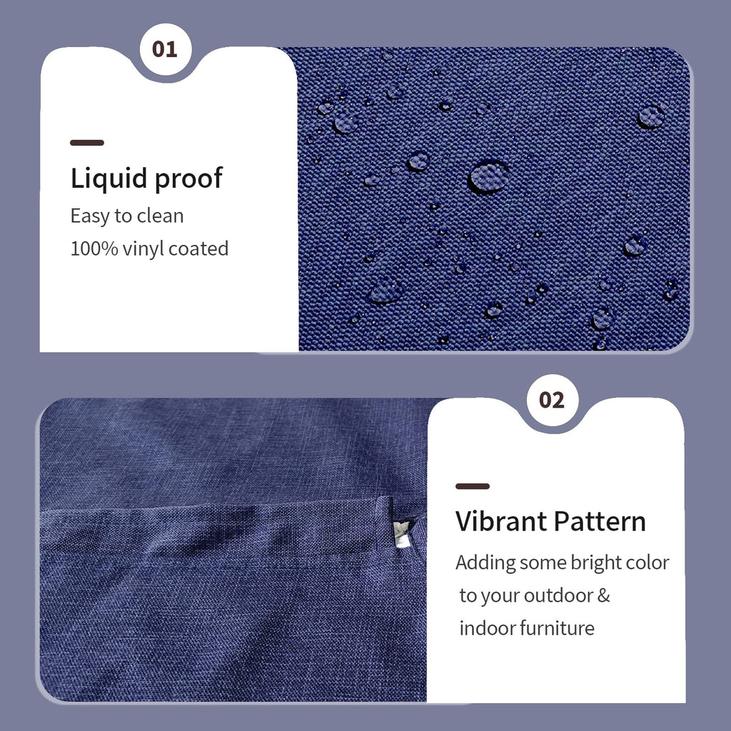 Dytxiii Outdoor Tablecloth With Umbrella Hole And Zipper Rectangle 60'' X 84'', Spring/Summer Floral Picnic Table Cover Waterpro