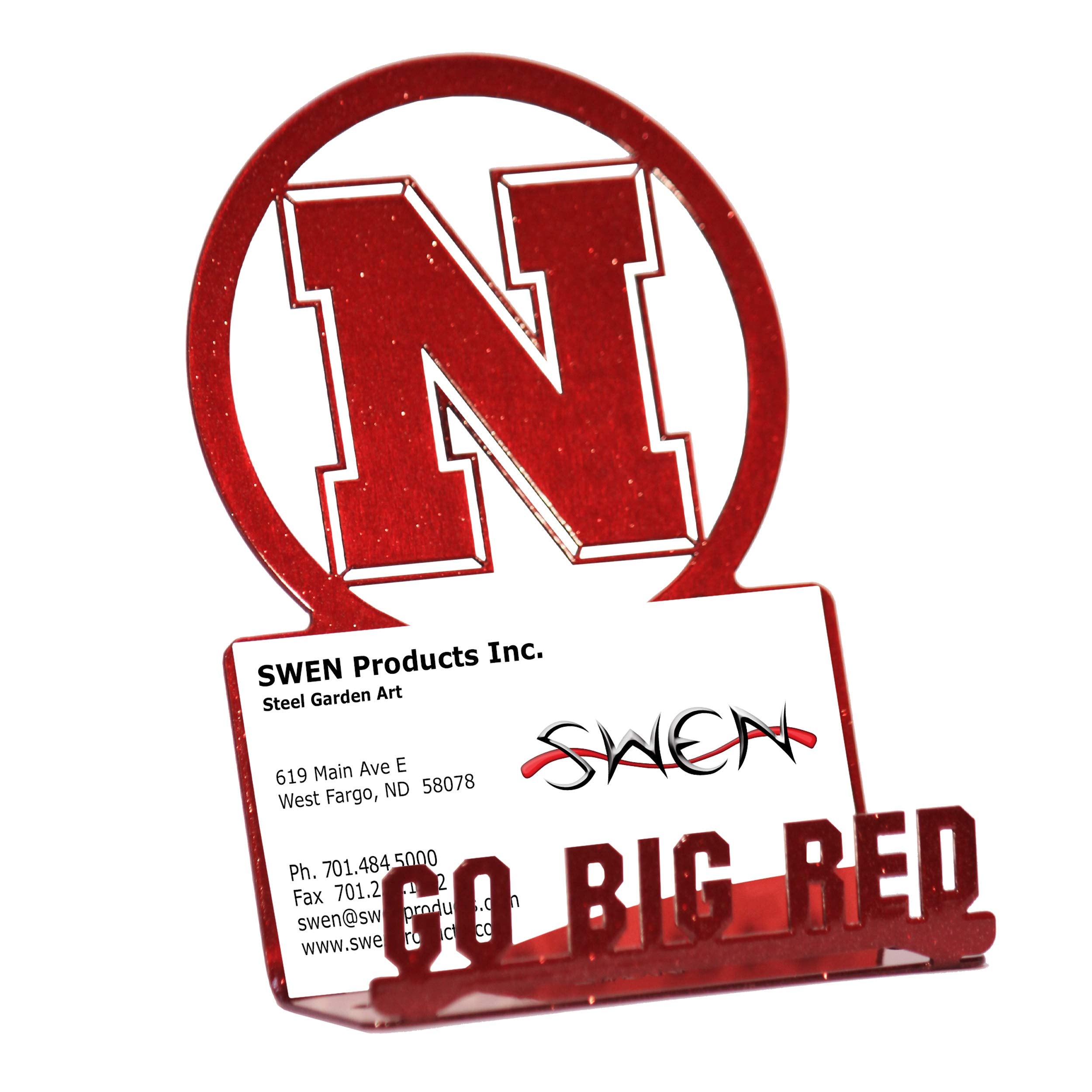 Swen Products Nebraska Huskers Business Card Holder