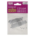 The Beadsmith Deb Moffett-Halls Endless Loom Bands, 8 Inches Diameter, Pack Of 6 Pieces, Clear Color, Use With The Endless Loom