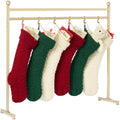 Best Choice Products 3ft Christmas Stocking Holder Stand, Holiday D  cor Hanger Display for Home, Floor, Living Room w/ 8 Reusab