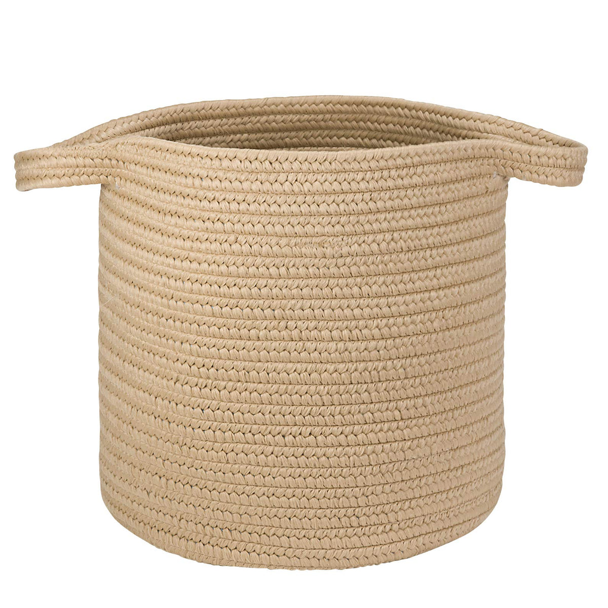 Colonial Mills Farm Braided Hamper Laundry Basket, 16&quot;X16&quot;X20&quot;, Sandcastle