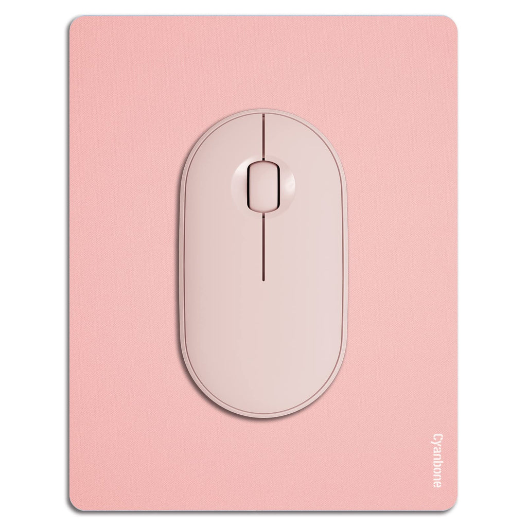 Cyanbone Mini Mouse Pad Small Size, Portable Mouse Pad Pink Kawaii, Travel Mousepad Cute Waterproof With Non-Slip Rubber Base Fo