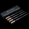 Scriveiner Rollerball Refill Black Broad - 4 Rollerball Refills Designed For Scriveiner Pens - Safety Ceramic Non Dry Roller Pen