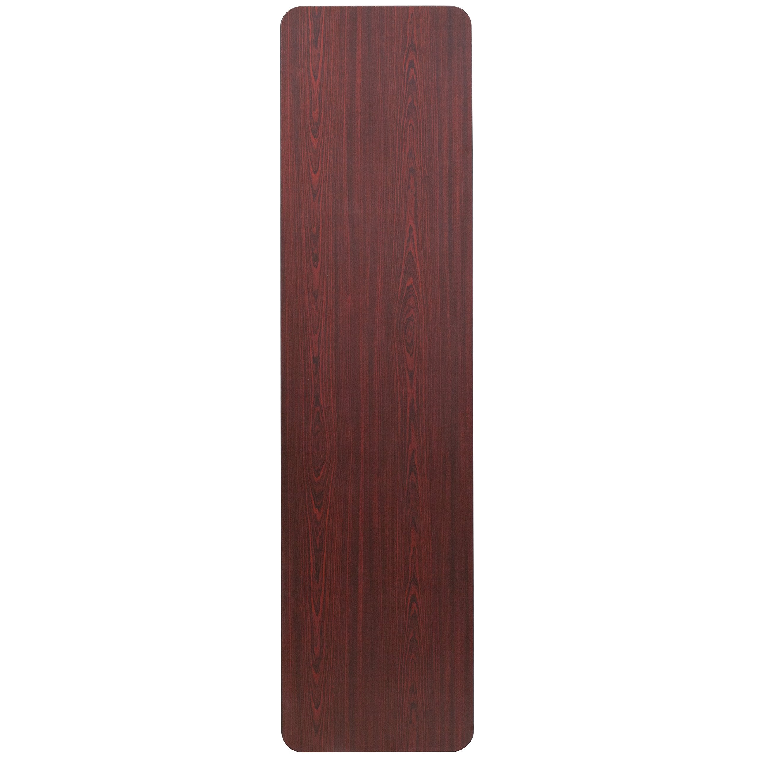 Flash Furniture Floyd 6-Foot High Pressure Mahogany Laminate Folding Training Table