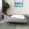 Alyvia Spring Box Spring Cover Full Size - Jersey Knit & Stretchy Wrap Around 4 Sides Bed Skirt for Hotel & Home - Full/Full XL,