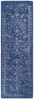 HomeRoots 512534 8 x 10 ft. Ivory Tan & Pink Wool Floral Hand Tufted Handmade Distressed Rectangle Area Rug