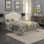 Dawson Queen Headboard Silver PU