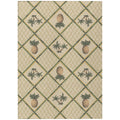 Dalyn Rugs Kendall Ke7 Beige 9' X 12' Indoor Outdoor Area Rug, Easy Clean, Machine Washable, Non Shedding, Bedroom, Living Room, Dining Room, Kitchen, Patio Rug