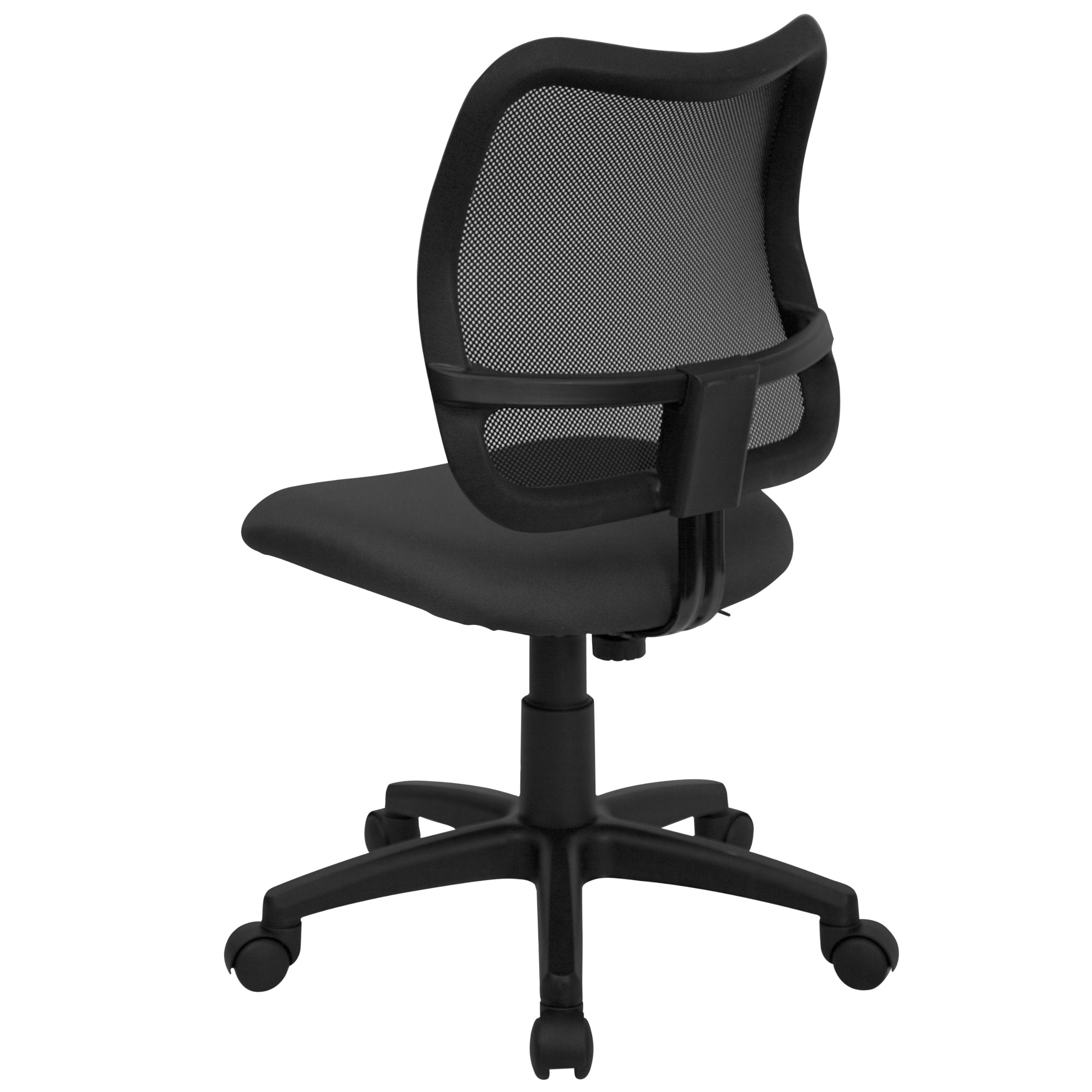 Flash Furniture Alber Mid-Back Gray Mesh Swivel Task Office Chair