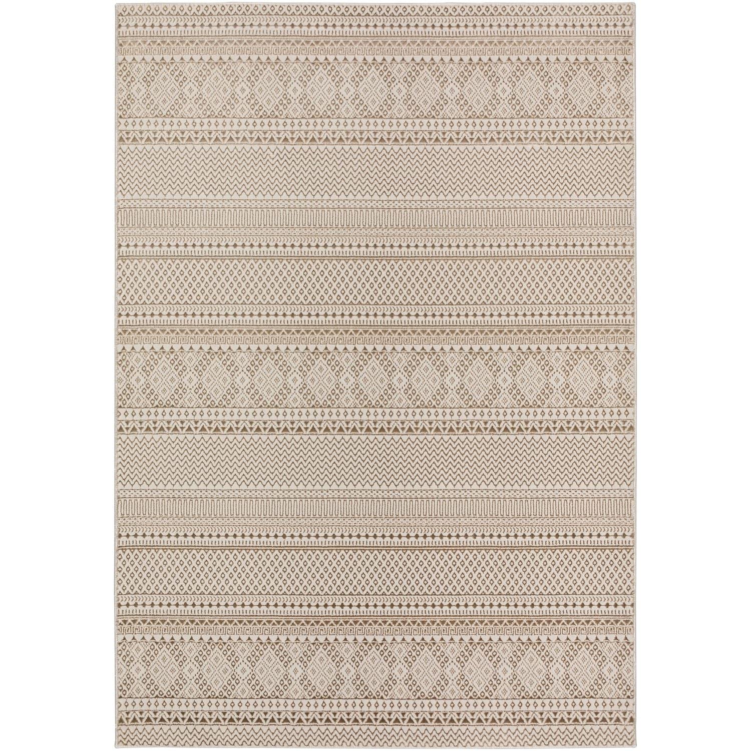 Rhodes Rr2 Taupe Transitional Rug Rectangle 3' 2" X 5 ' 1"
