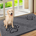 Homeideas Doormat Indoor Entrance, 60'X36', Washable Dog Mat For Muddy Shoes & Paws, Non Slip Front Welcome Door Mat For Entry