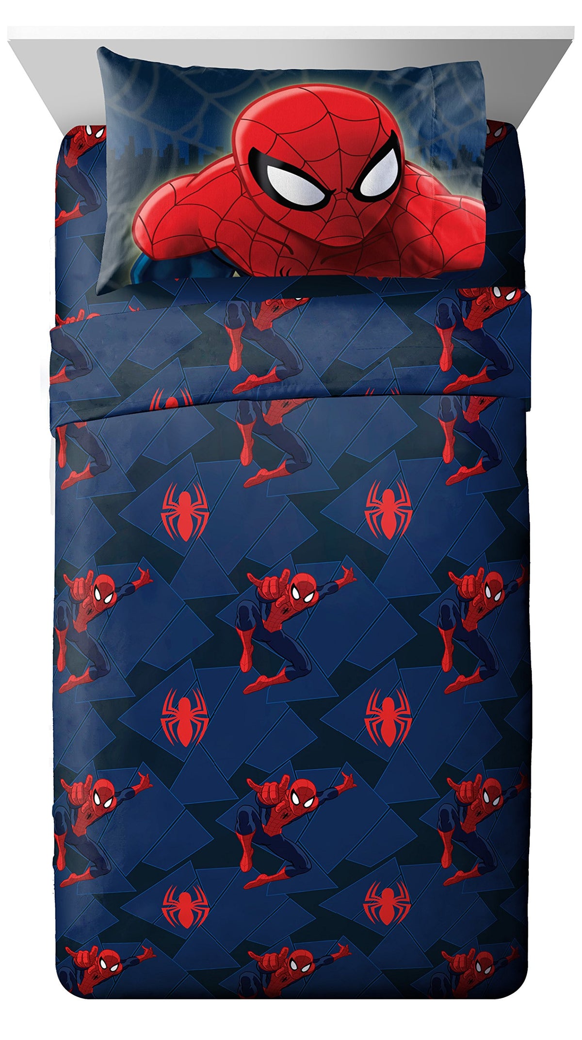 Jay Franco Disney Nightmare Before Christmas Gothic Romance Full Sheet Set - 4 Piece Set Super Soft And Cozy Kidas Bedding Featu