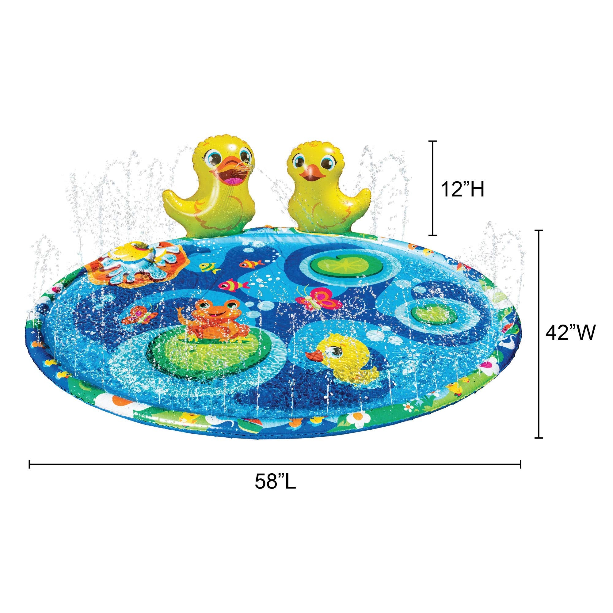 Ducky Pond Splash Pond Mat