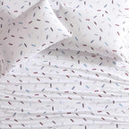 Nautica - King Sheets, Cotton Percale Bedding Set, Casual Home Decor (High Surf Navy, King)