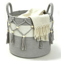 Blanket Basket for Living Room Storage Basket for Toy Organizer