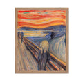 Poster Master Vintage Munch Poster - Retro Expressionism Print - Gift for Artist, Housewarming - The Scream, Classic, Abstract -