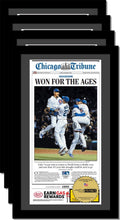 Creative Picture Frames 14 x 24 Newspaper Frame with Mat, Holds 11 x 22 Media or 14 x 24 without Matting, Article Cover Frame wi