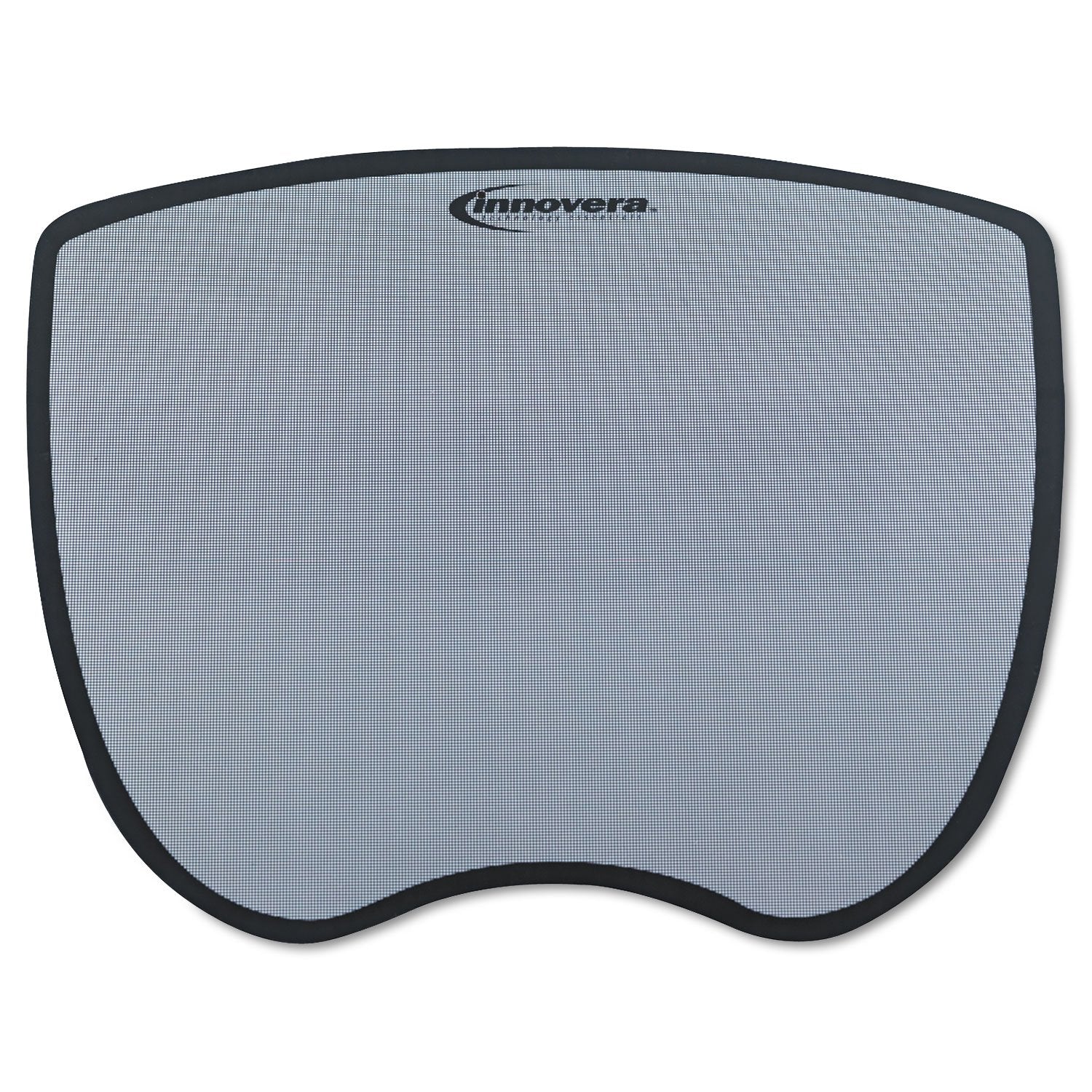 Innovera 50469 Ultra Slim Mouse Pad, Nonskid Rubber Base, 8-3/4 X 7, Gray