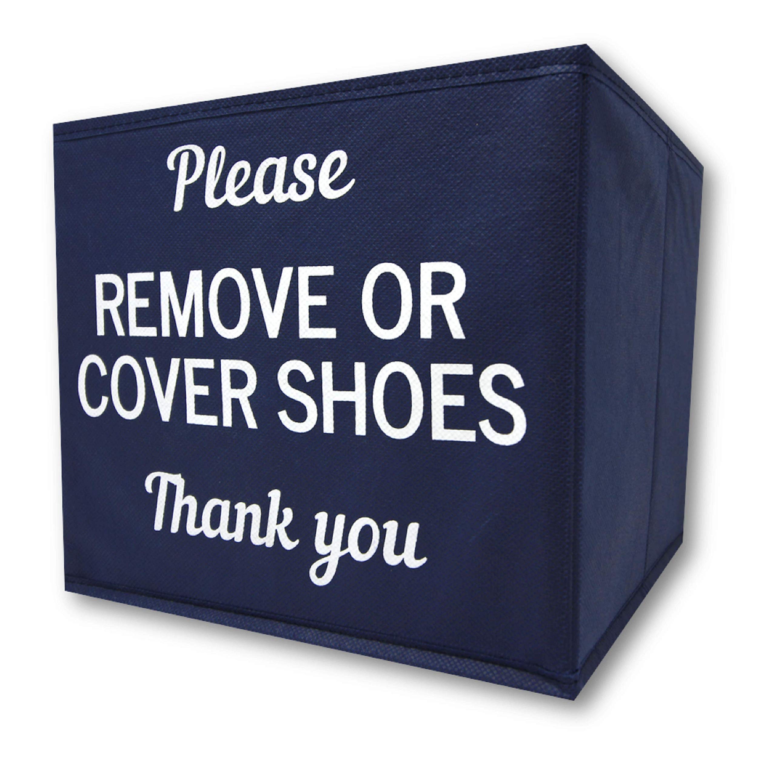 RE GOODS Shoe Covers Box - Real Estate Agent Supplies, Disposable Shoe Bootie Holder For Realtor Listings and Open Houses  Pleas