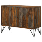 Coaster Home Furnishings Macon 2-Door Accent Cabinet Sheesham Grey