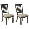 Signature Design by Ashley Tyler Creek 20 Dining Room Upholstered Chair, 2 Count, Antique Black