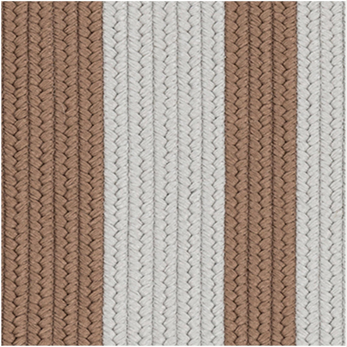 Colonial Mills Everglades Vertical Stripe - Mocha 8'X10'