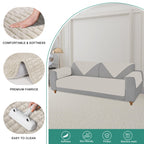 Foxdecor Dog Bed Cover Couch Cover For Pet, Anti-Slip Couch Pads For Sofa Chair Recliner Bed Furniture Protector, 32X82 Inch Cre