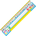Trend Prek-1 Zaner-Bloser Desk Toppers Reference Name Plates, 3-3/4' X 18', Pack Of 36