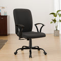 Green Soul Seoul X Office Chair, Mid Back Fabric Ergonomic Home Office Desk Chair With Comfortable & Spacious Seat, RockingTilt