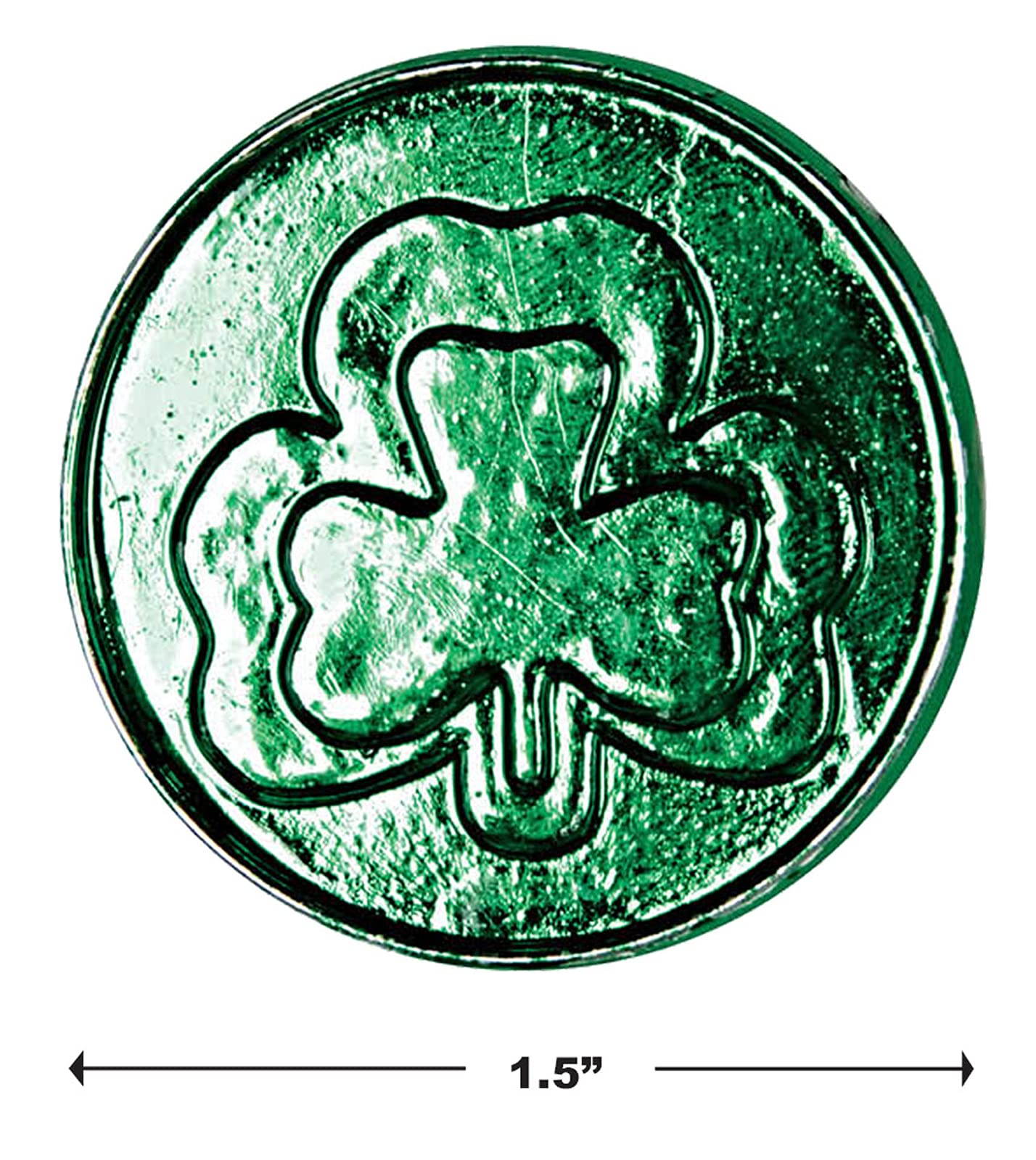 Lucky Leprechaun Plastic Coins