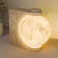AIRIVO Alarm Clock for Bedrooms, Sunrise Alarm Clock Wake Up Light for Kids Teens, White Noise Sound Machine, Moon Light Dual Al