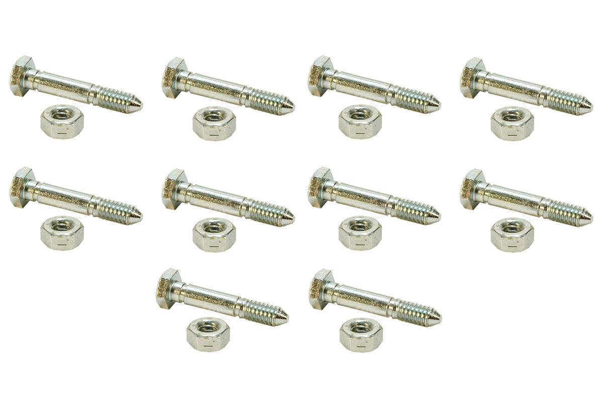 10 Pack Snow Shear Pins Fits Ariens 532005 53200500 John Deere Am123342