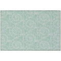 Seabreeze Sz11 Green Coastal Rug Rectangle 10' X 14'