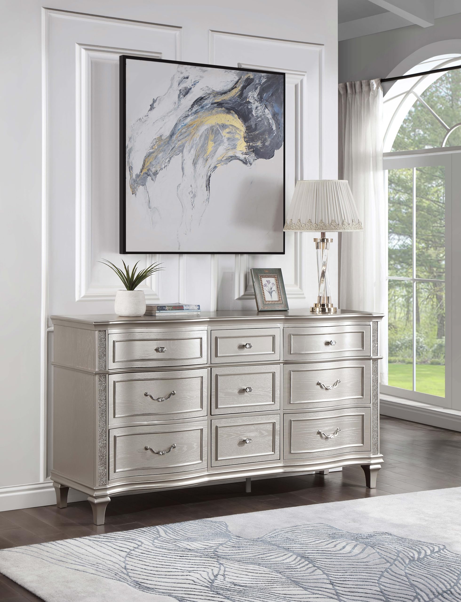 Coaster Home Furnishings Evangeline 9-Drawer Dresser - Thumbnail 3