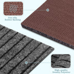 Runner Rug 2Ft X 59Ft, Ayoha 2'-82' Utility Carpet Runner For Entryway Hallway Aisles Balcony Garages, Area Rugs With Non-Slip R