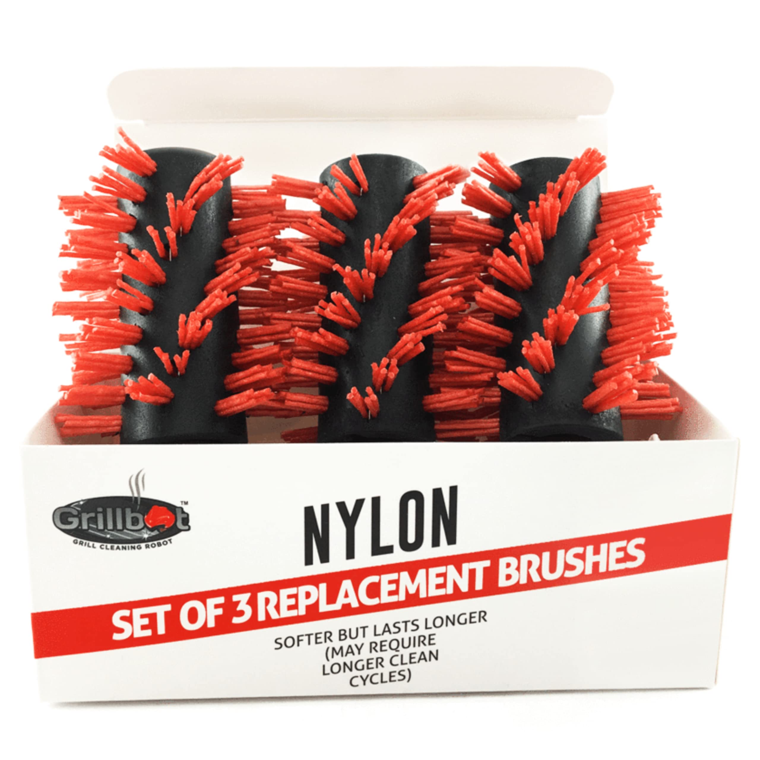 Grillbot Automatic Bbq Grill Cleaning Robot Replacement Brush - Grill Cleaner Parts, Grilling Accessories, Wire Brush Tool, Meta